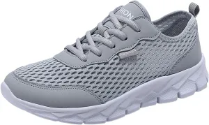 Sneakers for Men Men's Skateboarding Shoes Men's Mesh Sneakers Lightweight Casual Walking Shoes Men Casual Mesh Breathable Walking Dress Wide Tennis