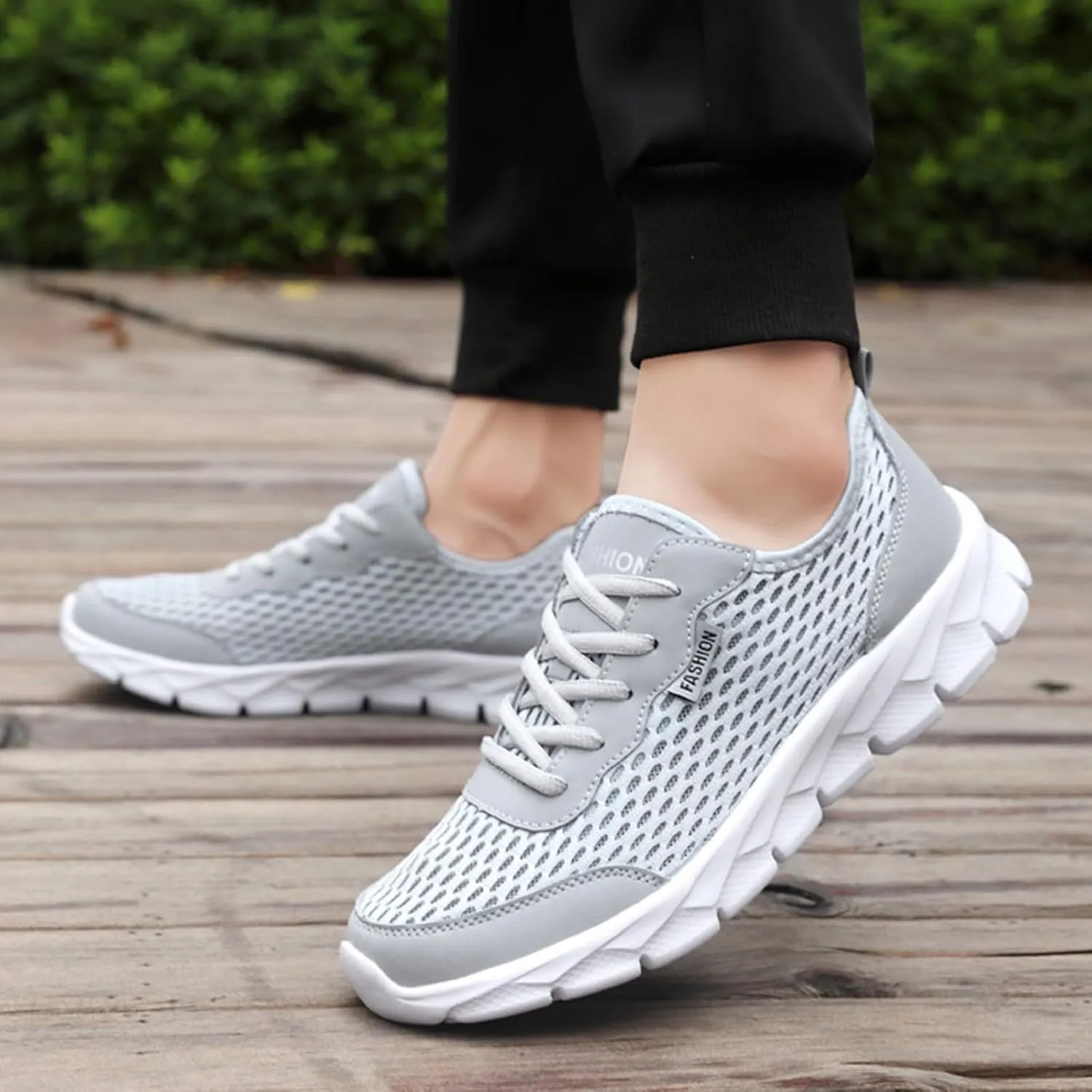 Sneakers for Men Men's Skateboarding Shoes Men's Mesh Sneakers Lightweight Casual Walking Shoes Men Casual Mesh Breathable Walking Dress Wide Tennis
