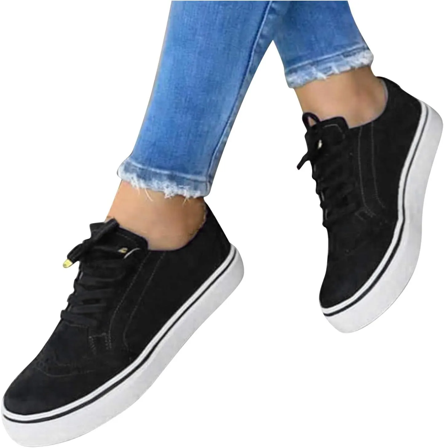 Sneakers for Women Slip Ons Slip On Sneakers Women Arch Support Wide White Tennis Shoes for Women Size 10 with Arch Support Womens Slip On Sneakers Size 7 Ankle Pull On Sneakers Womens