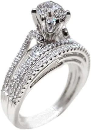 Stackable Sterling Silver Rings for Women,Dainty Cubic Zirconia Engagement Bands Simple Unique Gemstone Inlaid Statement Ring