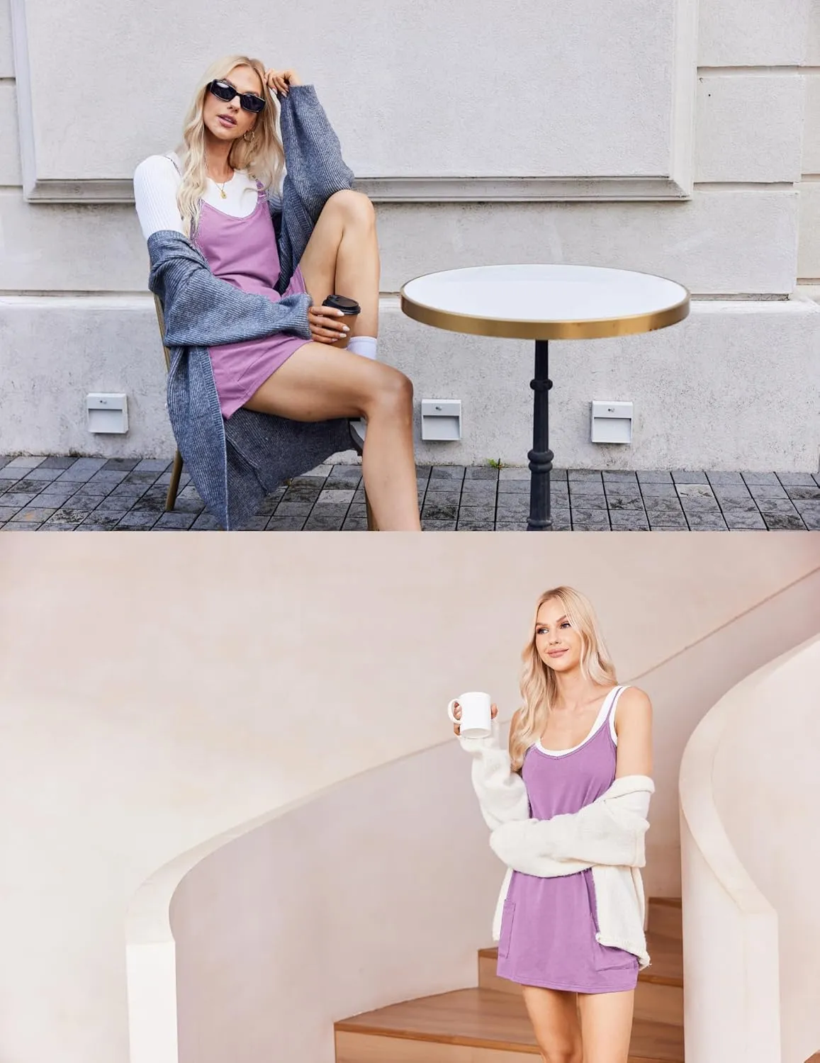Summer Mini Dresses for Women 2025 Casual Short Sundress Workout Tennis Athletic Dress with Built in Shorts