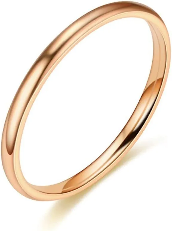 Titanium Steel Wedding Bands for Women,Steel Stainless Stackable Engagement Marriage Ring Anniversary Promise Bridal Ring Set