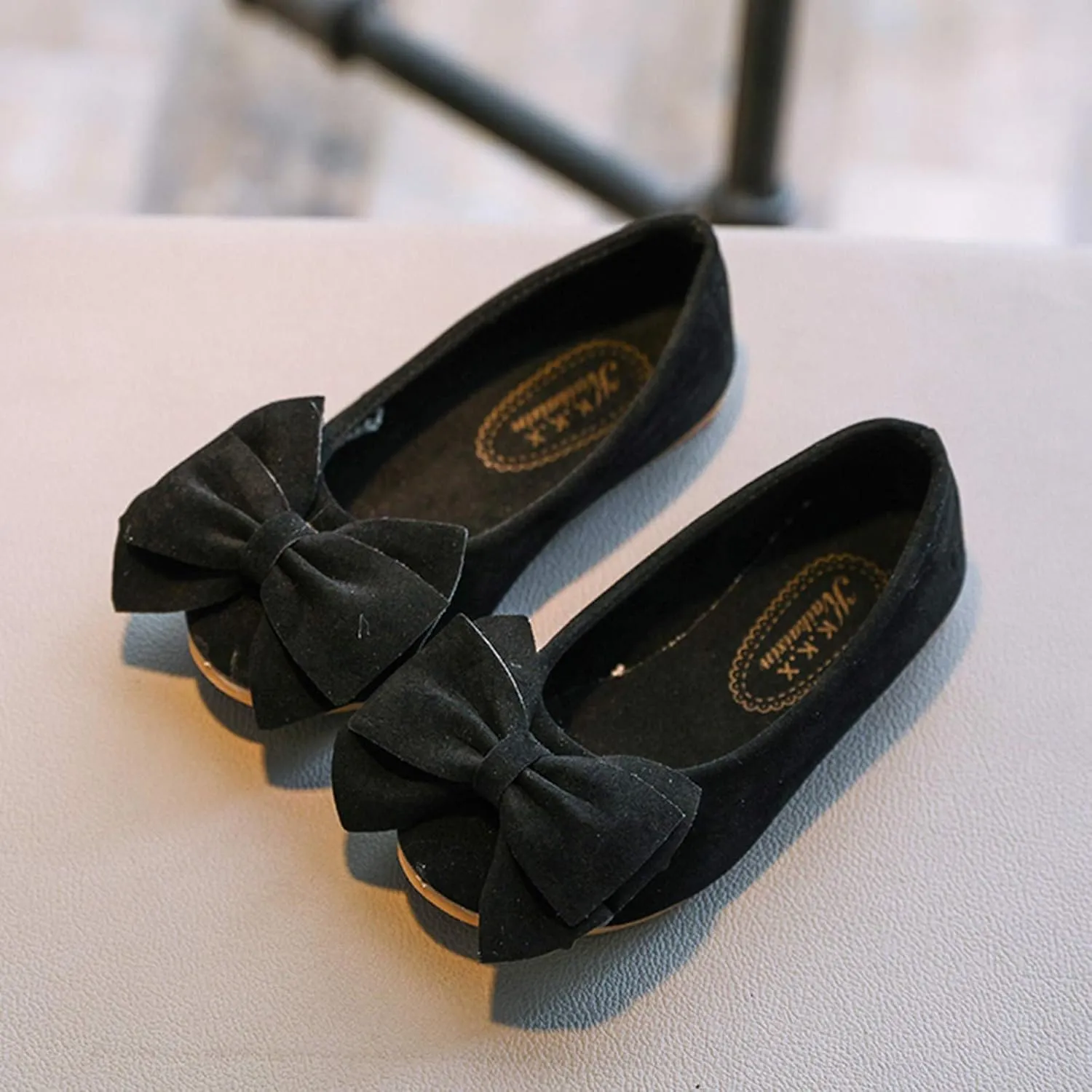 Toddler Dress Shoes Flower Girl Shoes for Weeding Baby Cute Mary Jane Shoes Ballet Flat for Baby Girl Dress Shoes