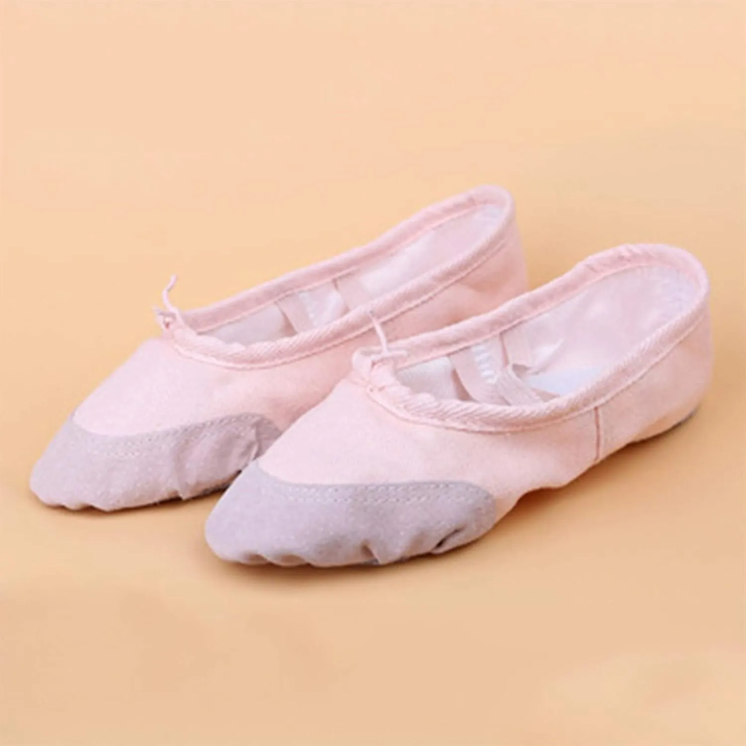 Toddler School Shoes Band Split Shoes Girls Sole Flats Gymnastics Shoes Dance Ballet Canvas Elastic Baby Shoes 12 Month White Tennis Shoes