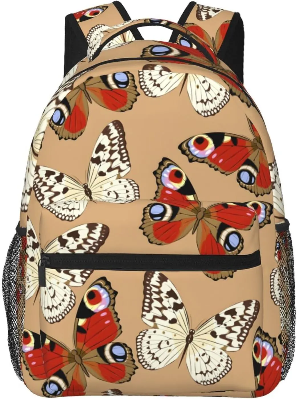 Travel Laptop Backpack for Women Lightweight College Backpack Adjustable Fits 15.6 Inch Laptop Bag Waterproof Computer Bag for Men - Butterfly