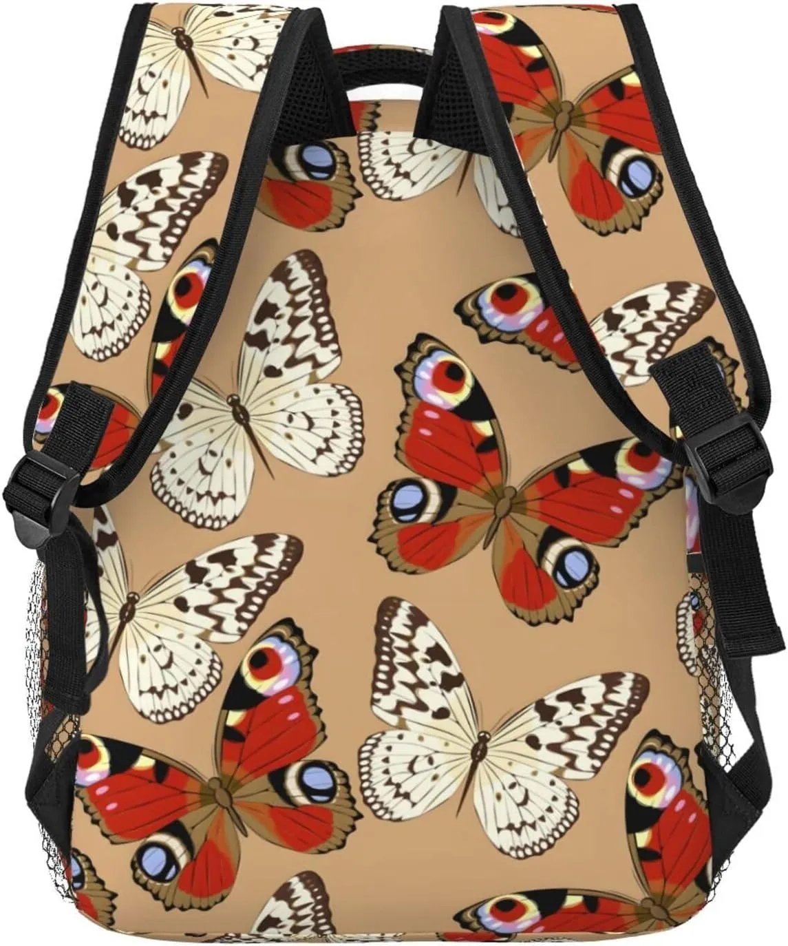 Travel Laptop Backpack for Women Lightweight College Backpack Adjustable Fits 15.6 Inch Laptop Bag Waterproof Computer Bag for Men - Butterfly