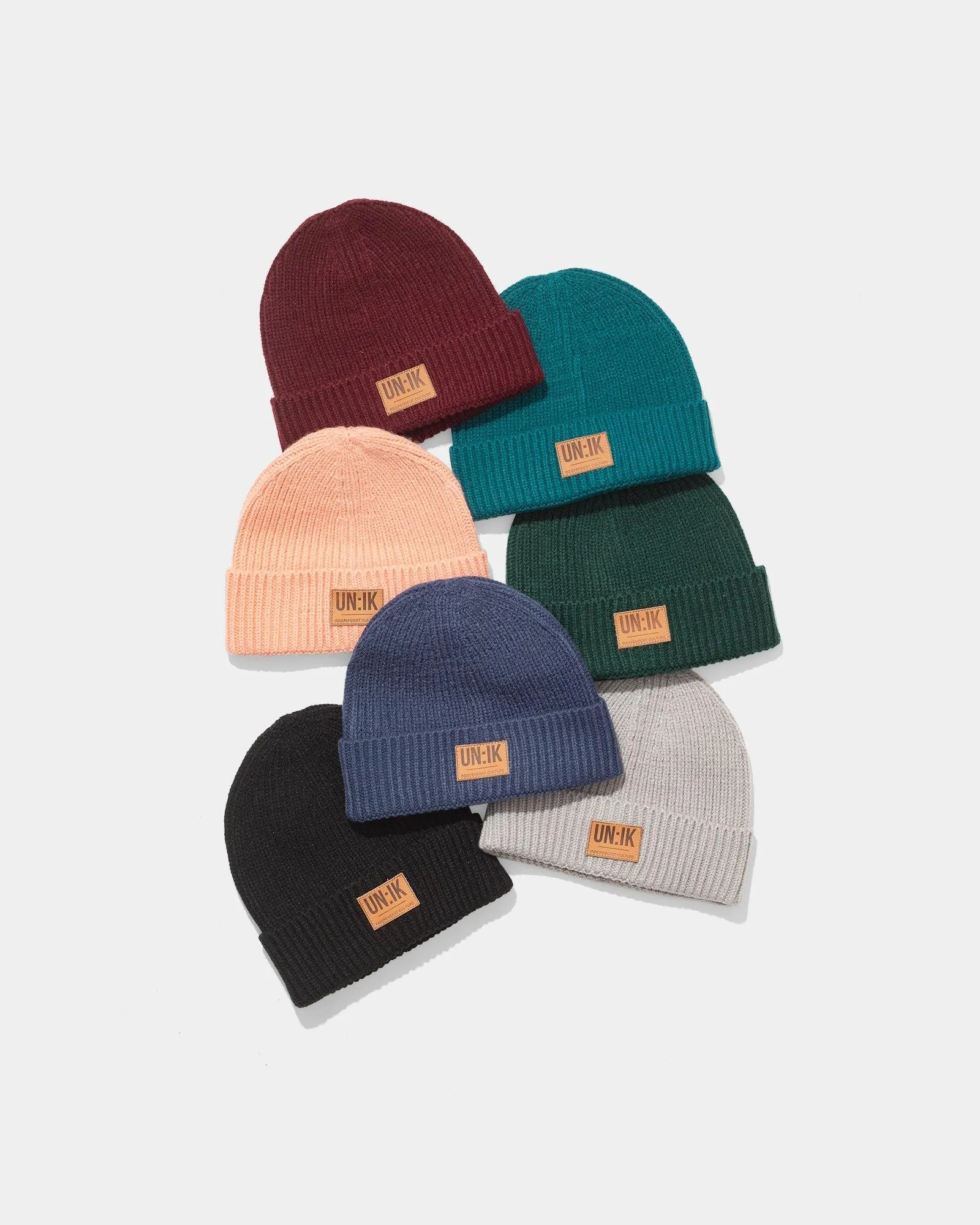 UN:IK Essentials Ribbed Beanies