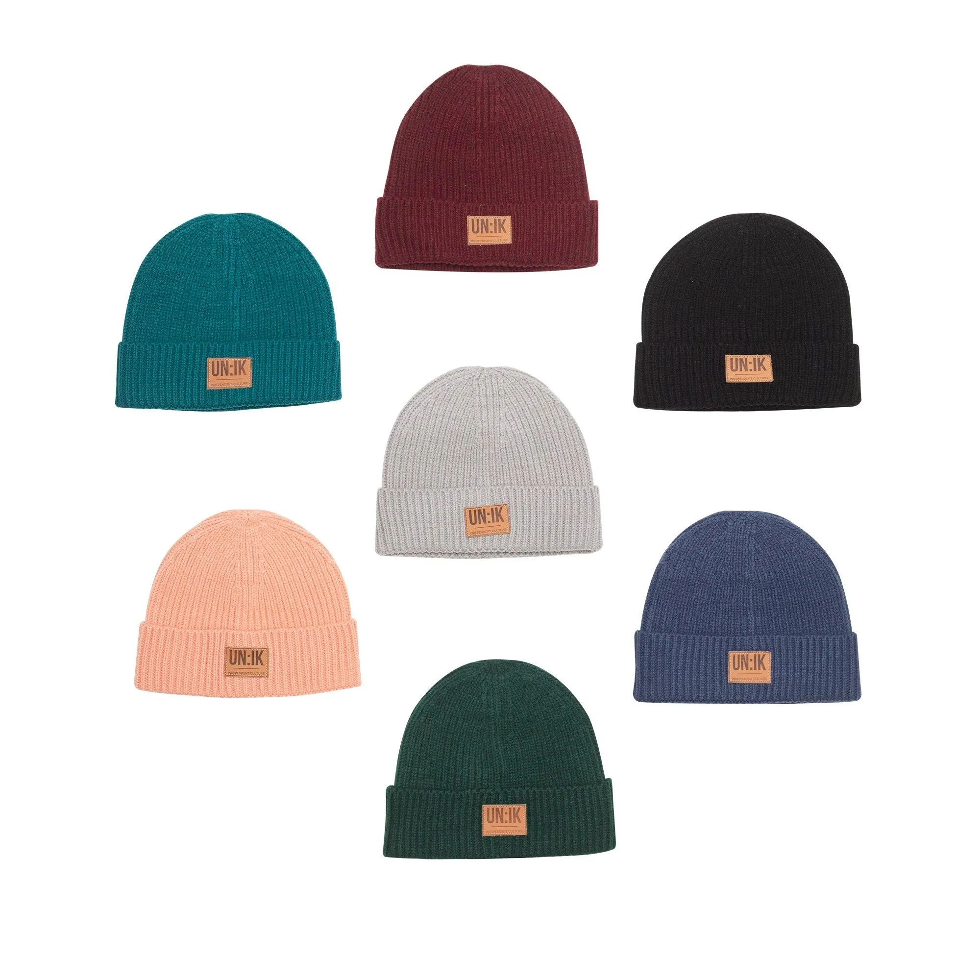 UN:IK Essentials Ribbed Beanies