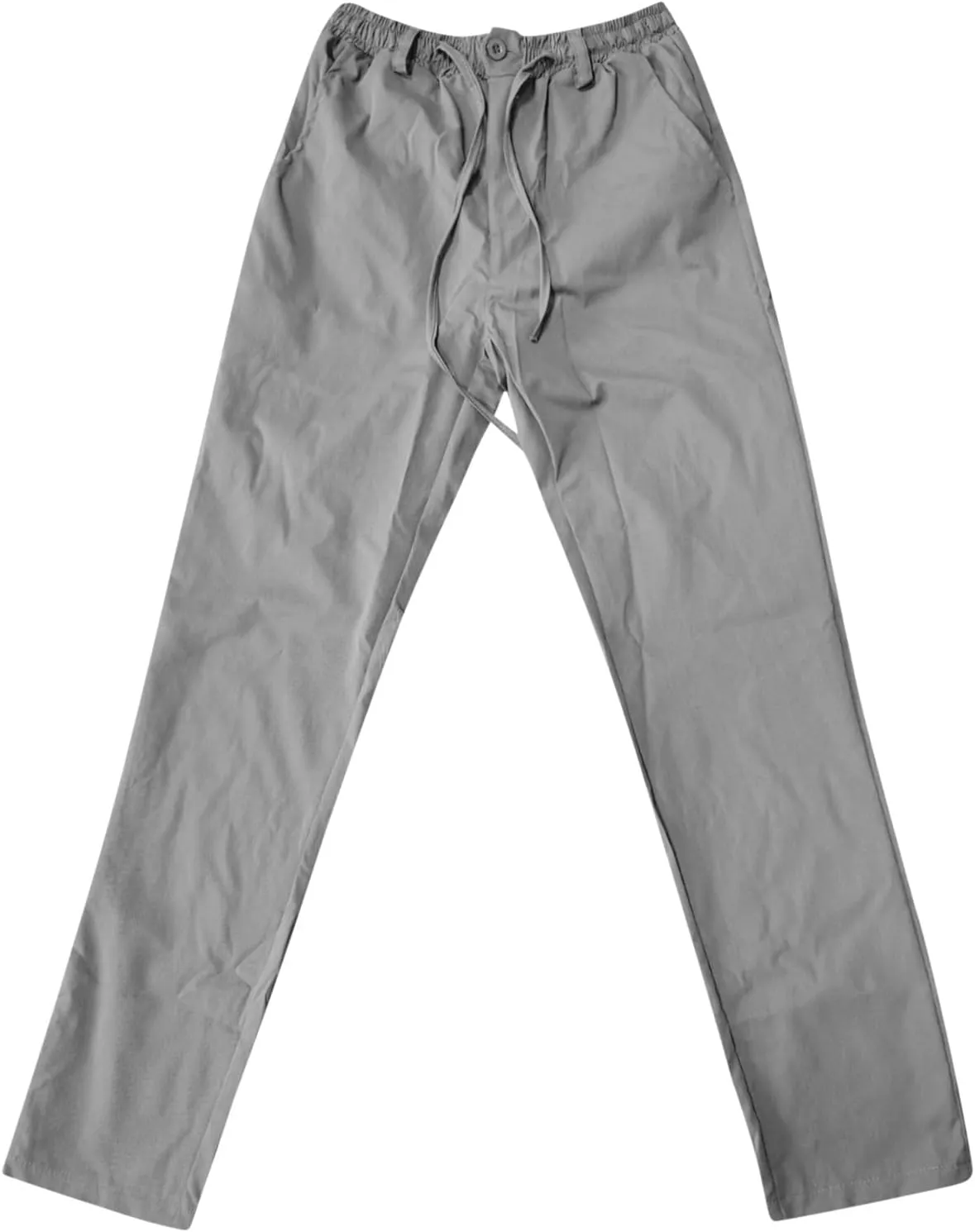 Vickyleb Men's Hiking Pants Relaxed Fit Lightweight Quick Dry Stretch Joggers Running Workout Casual Drawstring Trousers
