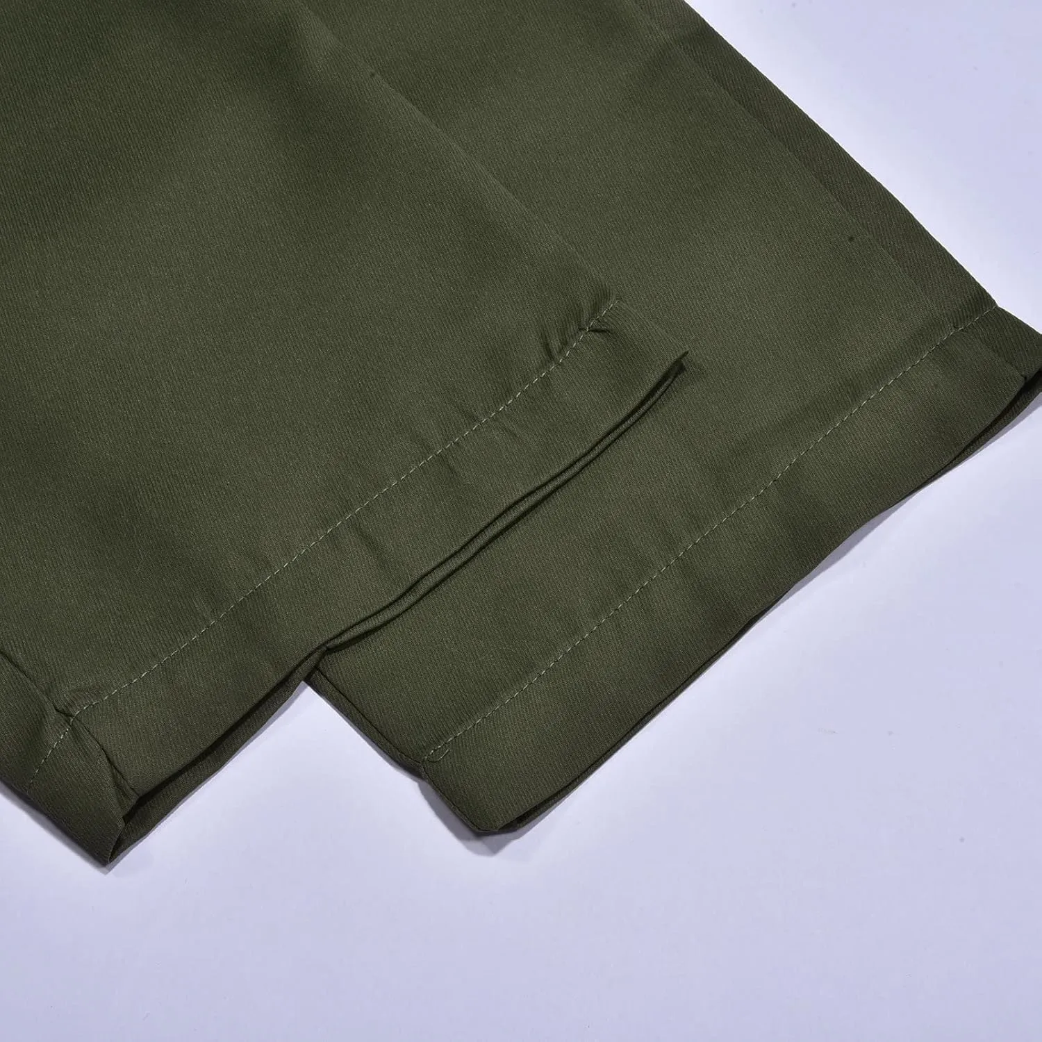 Weatherproof Men's Pants Mens Casual Elastic Drawstring Cargo Pants Lightweight Relaxed Fit Cotton Workout Sweatpants