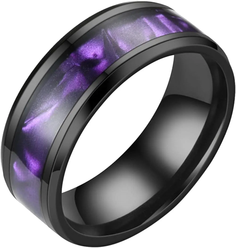 Wedding Band Set for Women,925 Sterling Silver Gemstone Inlaid Vintage Ring Cubic Zirconia Engagement Promise Rings for Her