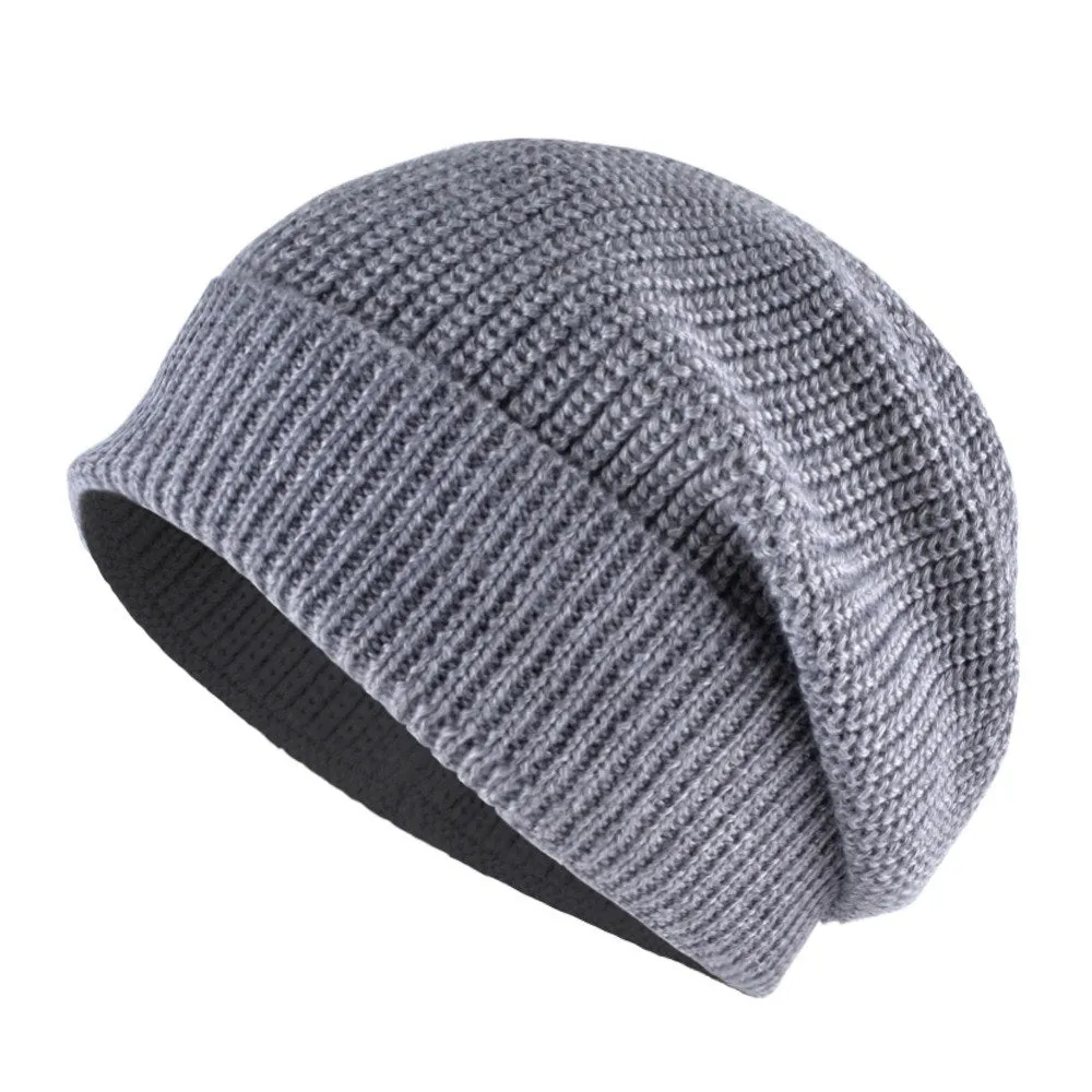 West Louis Real Wool Knitted Beanies Hat