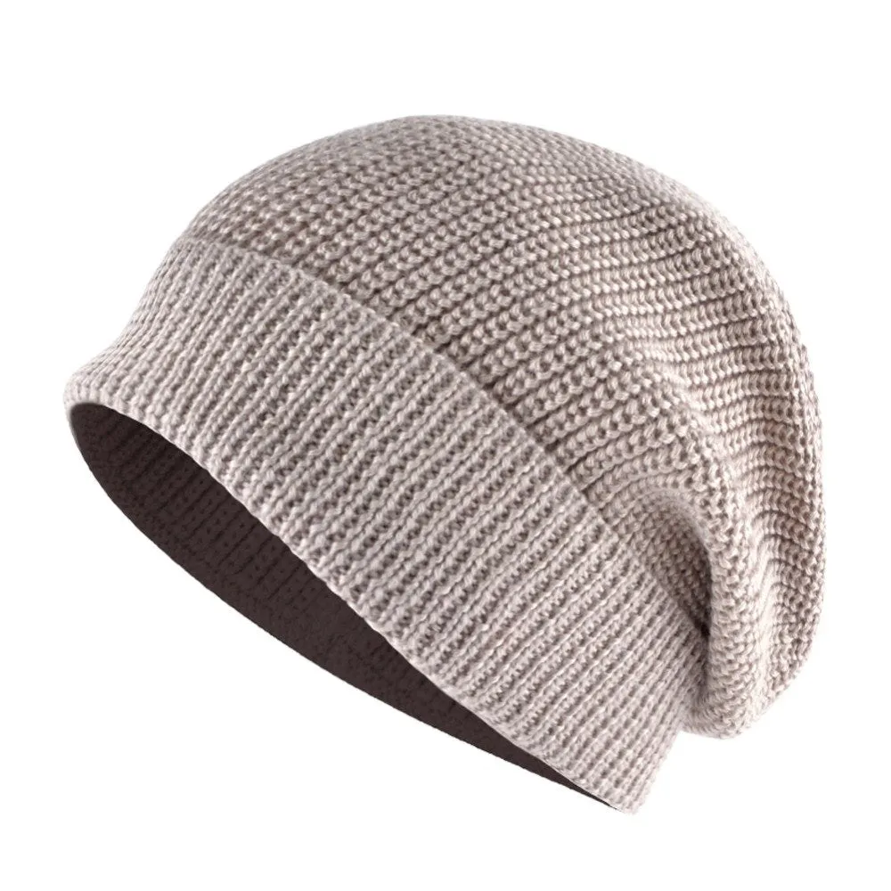 West Louis Real Wool Knitted Beanies Hat