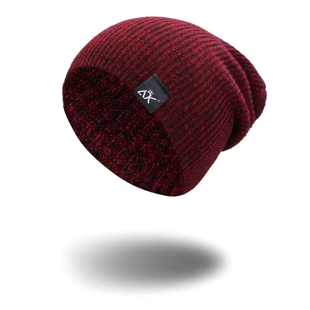 Winter Fashion Knitted Beanie Hat- Elastic Wool Outdoor