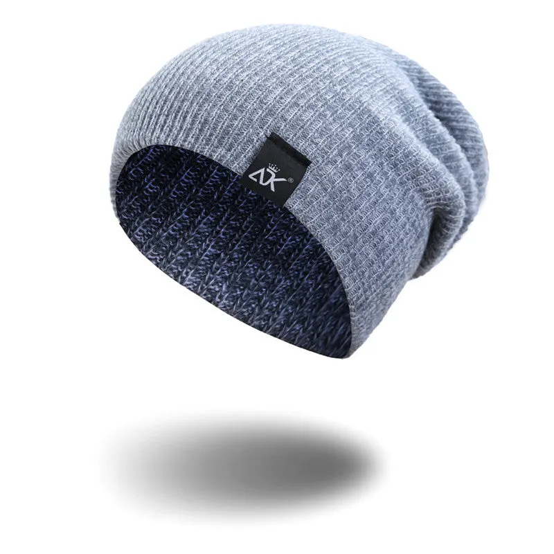 Winter Fashion Knitted Beanie Hat- Elastic Wool Outdoor