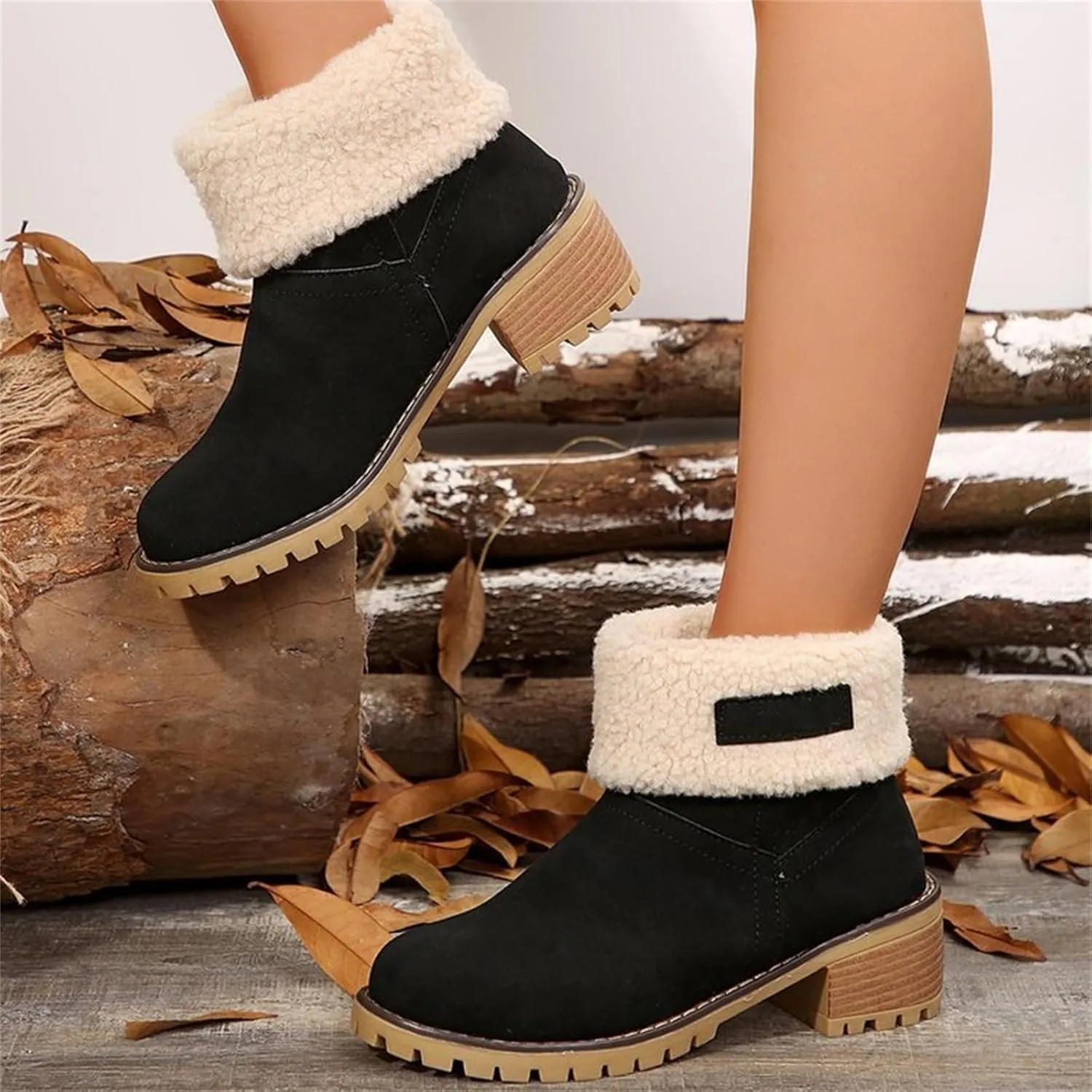 Women Boots Ankle Black Womens Boots Wide Booties for Women Taupe Ankle Boots for Women Ankle Booties for Women Low Heel Arch Support Boots Womens Ankle Booties Low Heel Brown