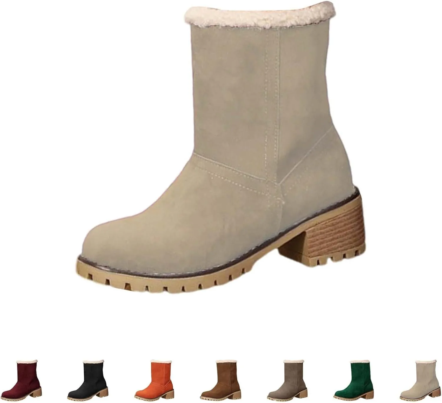 Women Boots Ankle Black Womens Boots Wide Booties for Women Taupe Ankle Boots for Women Ankle Booties for Women Low Heel Arch Support Boots Womens Ankle Booties Low Heel Brown