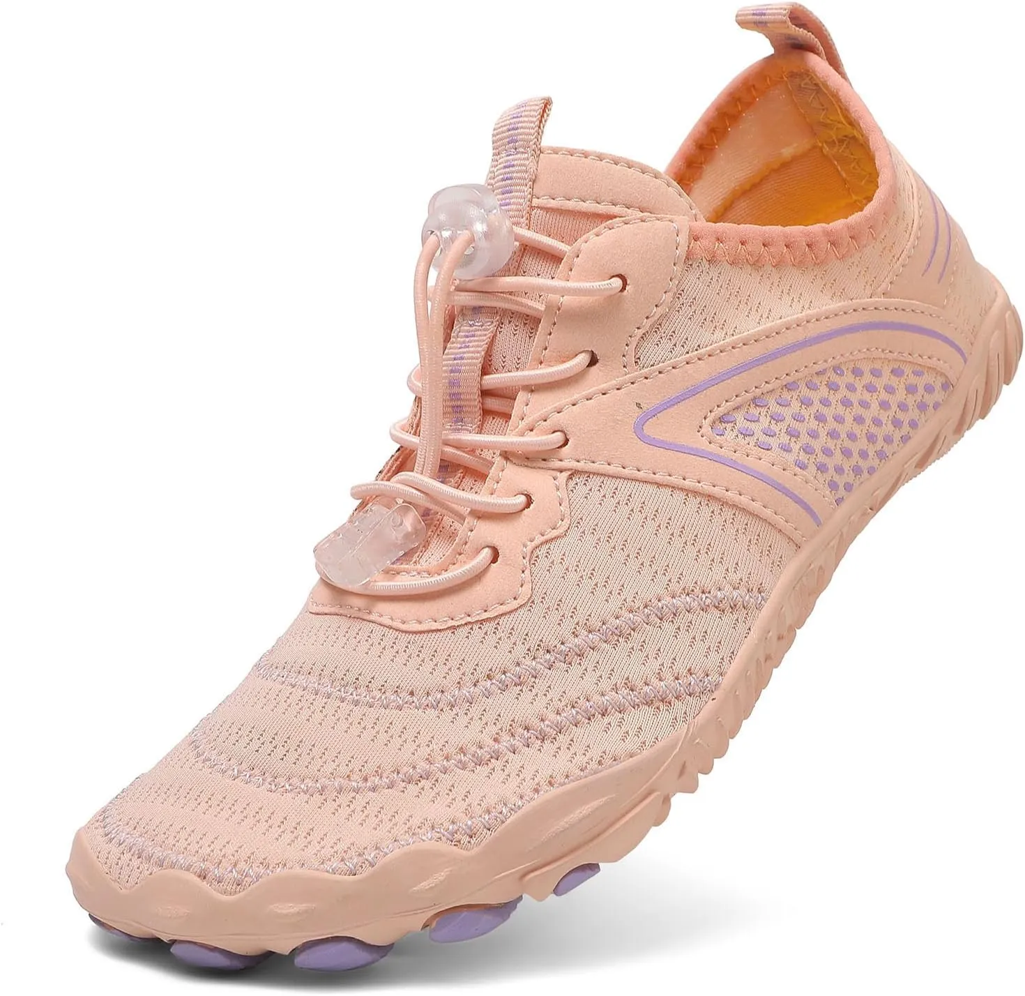 Womens Barefoot Minimalist Shoes, Hike Barefoot Water Shoes for Women Men, with Wide Toe, Suitable for Beach, Swim, Aqua, River, Athletic Sport, Kayaking, Boating, Rock, Yoga, Pool & Lake