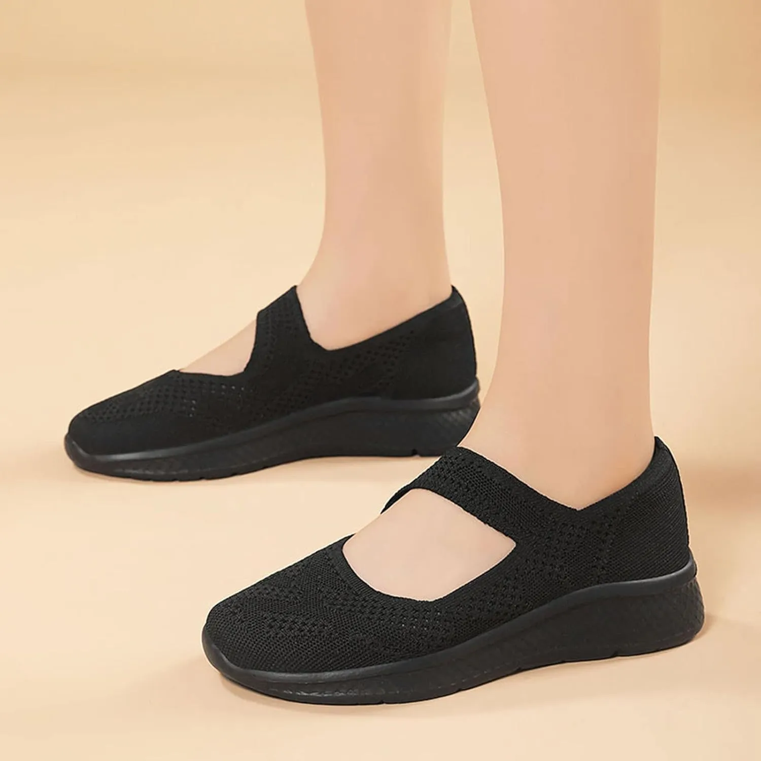 Womens Canvas Slip On Loafers Casual Walking Shoes Lightweight Comfortable Sneakers Non Slip Flat Flats