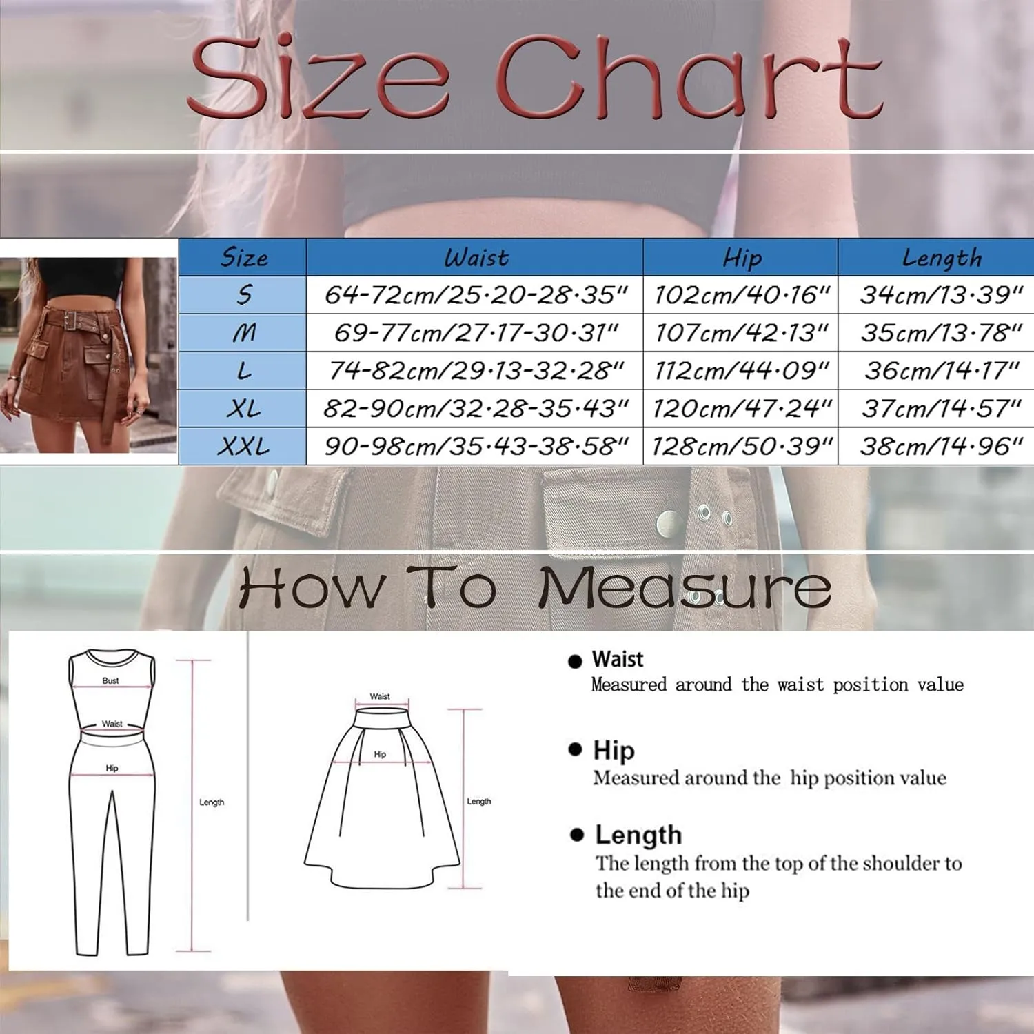 Women's elasticated waist design denim overalls culottes Skirted Bikini