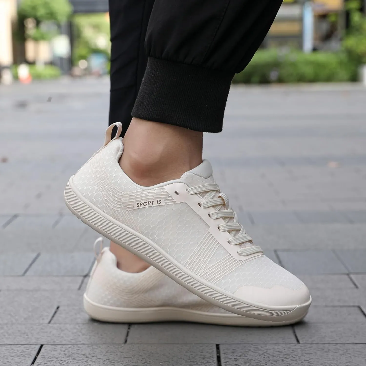Women's Men's Barefoot Trail-Running Shoes Wide Toe-Box Zero-Drop Sole Optimal Traction Transitional Shoe Beginners Lifestyle Inspired Minimalist Toe Breathable Sneakers Box Grounded Footwear