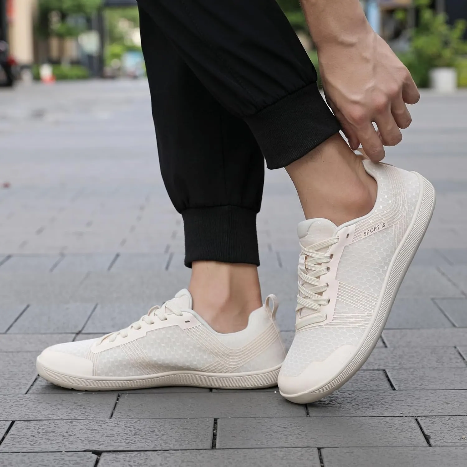 Women's Men's Barefoot Trail-Running Shoes Wide Toe-Box Zero-Drop Sole Optimal Traction Transitional Shoe Beginners Lifestyle Inspired Minimalist Toe Breathable Sneakers Box Grounded Footwear