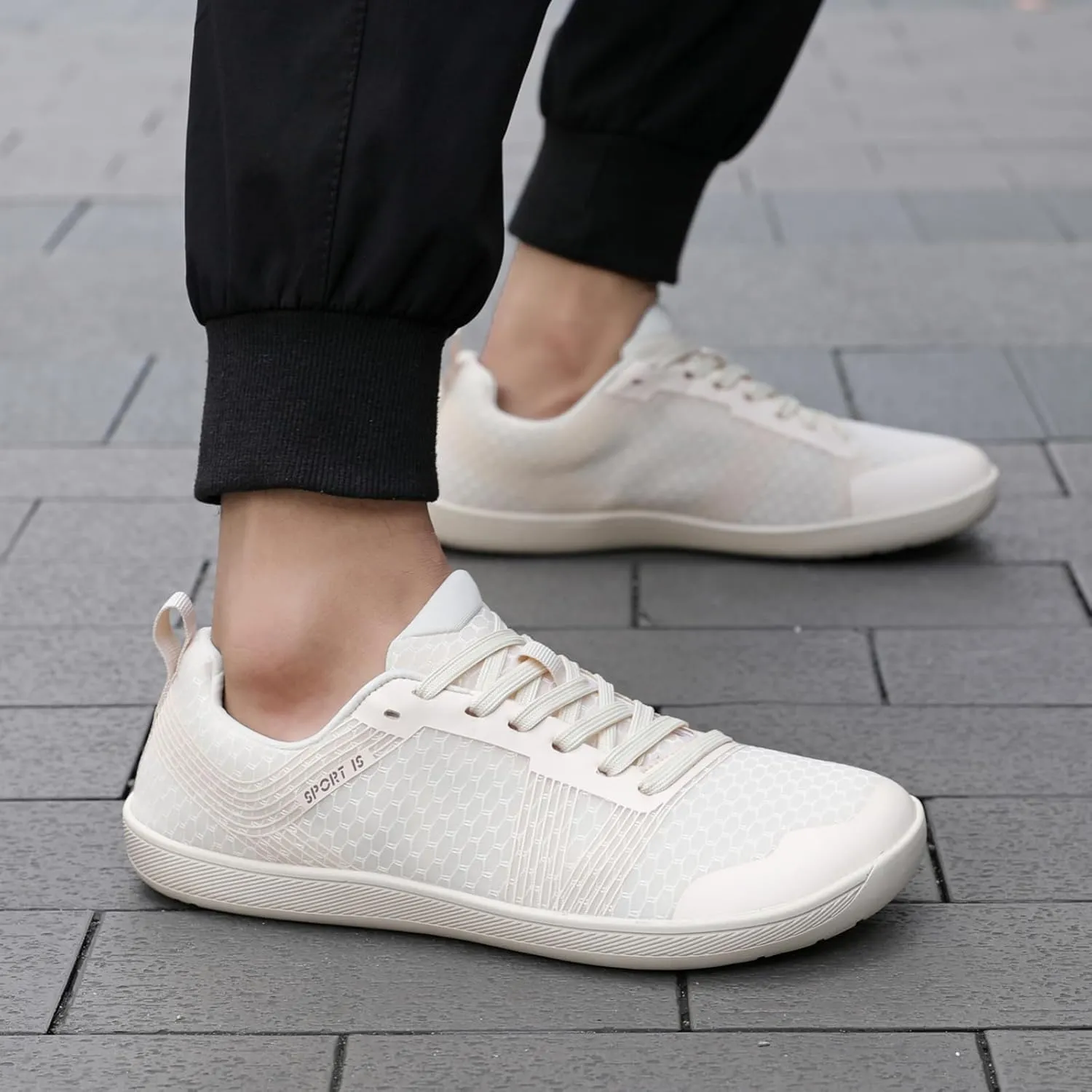 Women's Men's Barefoot Trail-Running Shoes Wide Toe-Box Zero-Drop Sole Optimal Traction Transitional Shoe Beginners Lifestyle Inspired Minimalist Toe Breathable Sneakers Box Grounded Footwear