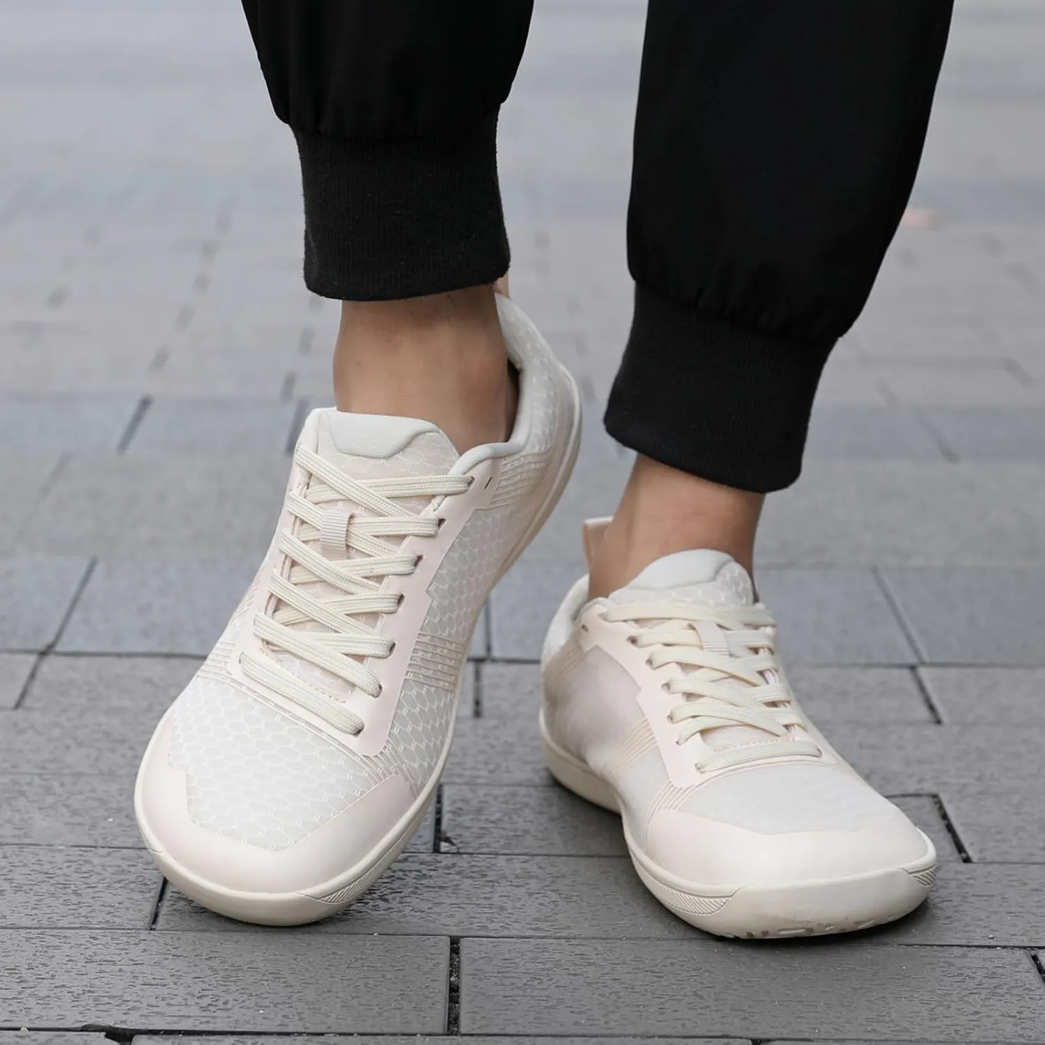 Women's Men's Barefoot Trail-Running Shoes Wide Toe-Box Zero-Drop Sole Optimal Traction Transitional Shoe Beginners Lifestyle Inspired Minimalist Toe Breathable Sneakers Box Grounded Footwear
