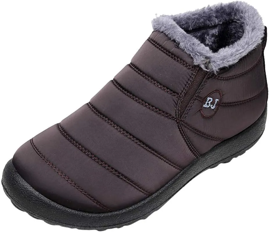 Women's Snow Boots Waterproof Winter Boots Womens Winter Boots Black Cute Boots Winter Fur Zapatos Para La Nieve De Mujer Antideslizantes Waterproof Womens Boots Winter