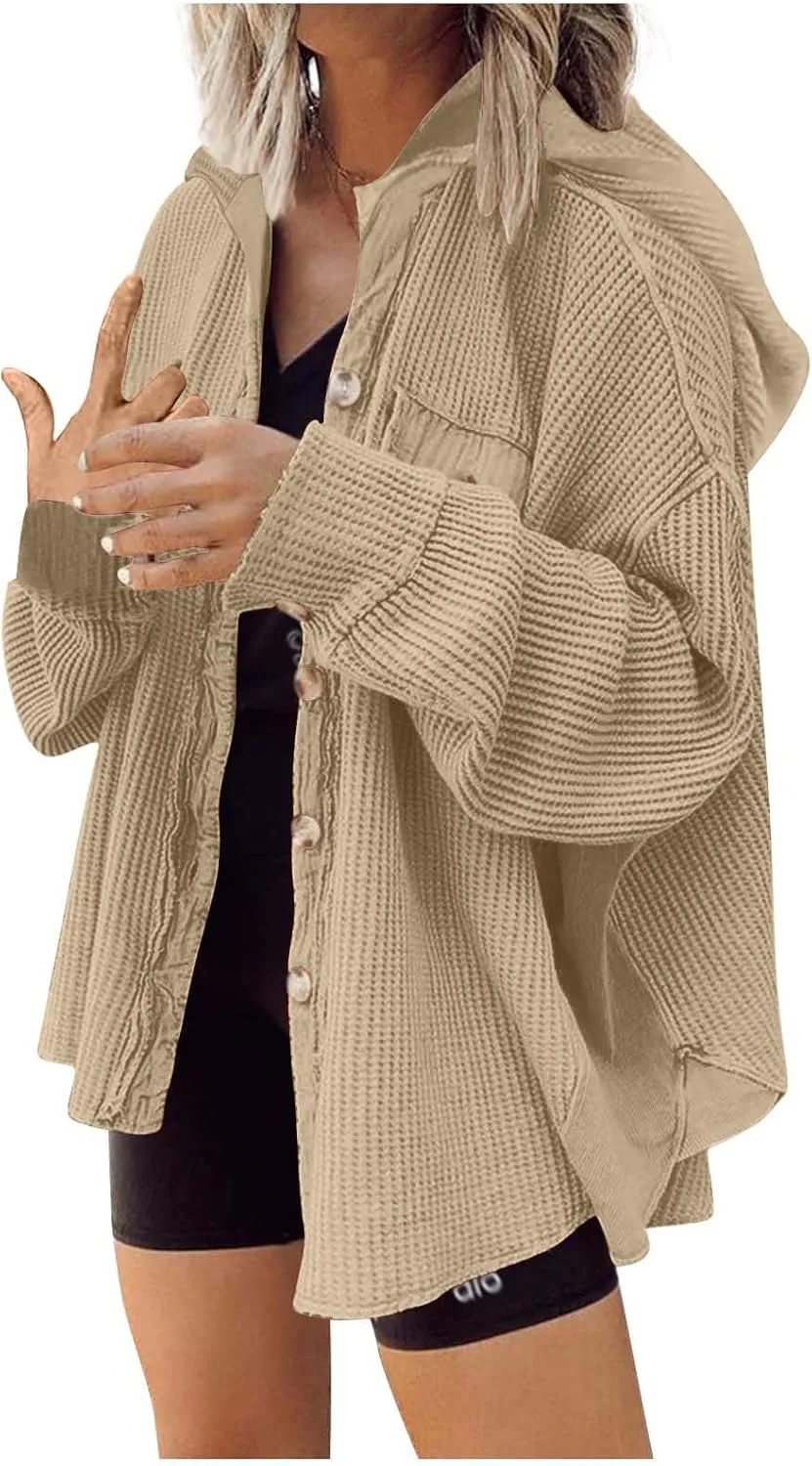 Womens Winter Casual Trench Coat Long Button Down Lapel Overcoat 2024 Trendy Classic Outerwear with Belt Jackets Coats