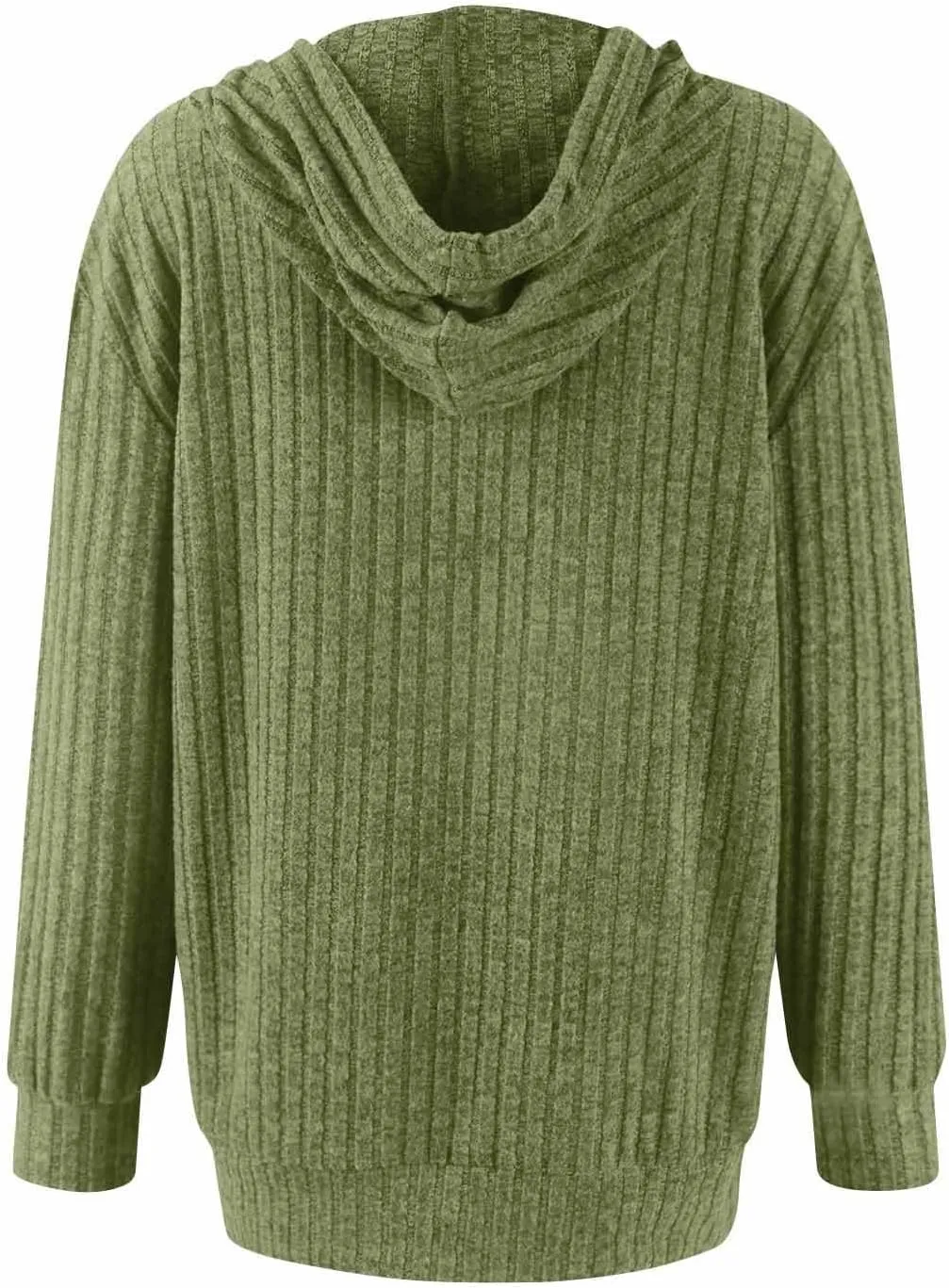 Women's Zip Up Oversized Sweatshirts Lightweight Jacket Coat Long Sleeve Casual Hoodies 2024 Fall Winter Tops Clothes