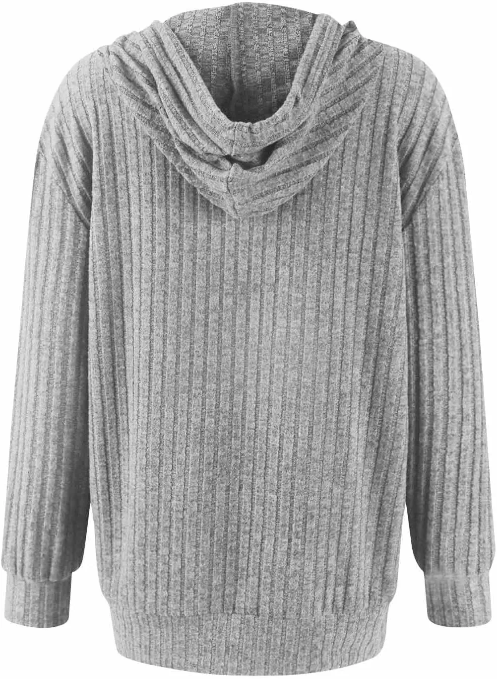 Women's Zip Up Oversized Sweatshirts Lightweight Jacket Coat Long Sleeve Casual Hoodies 2024 Fall Winter Tops Clothes