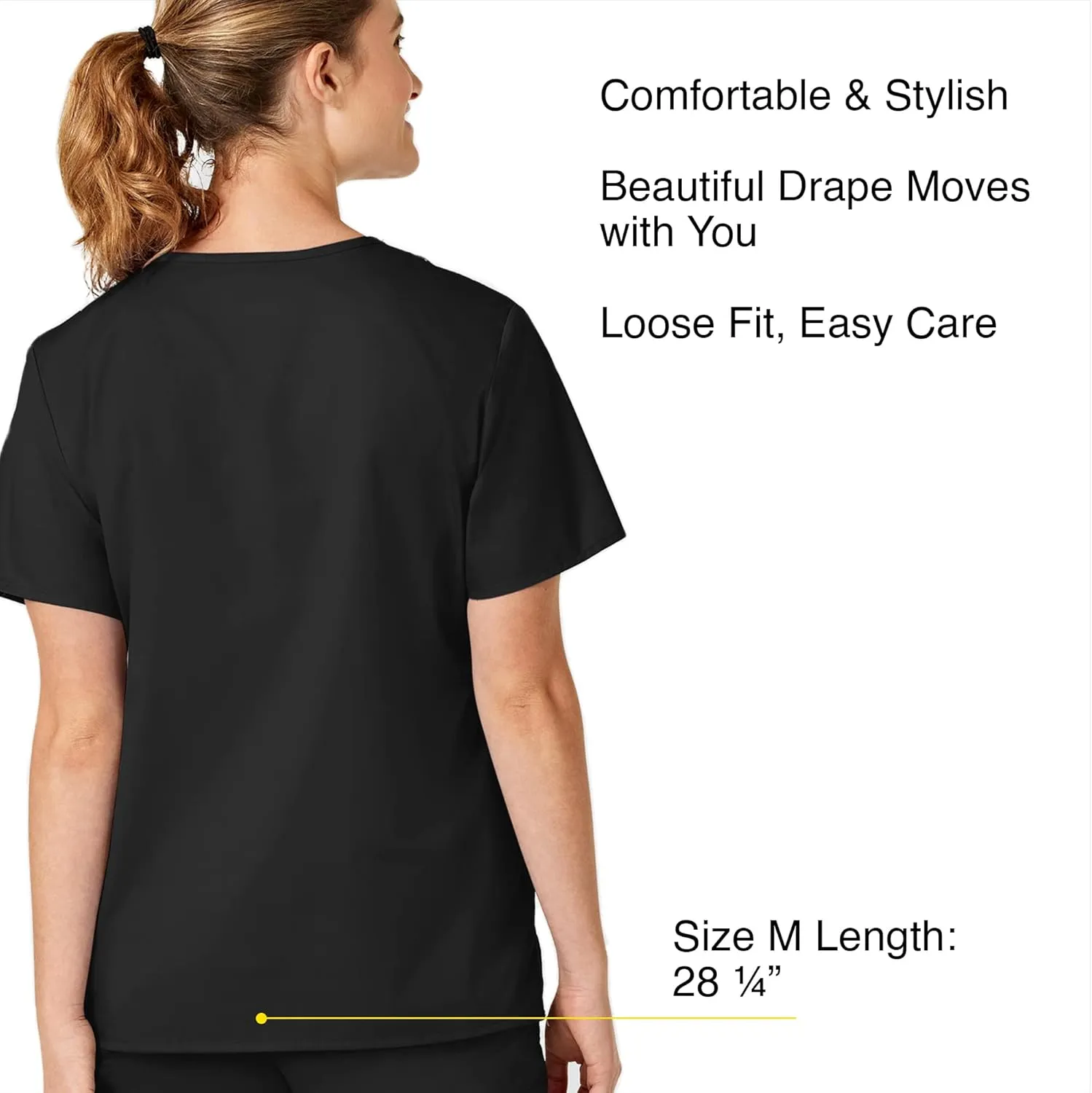 WonderWink Women's V-Neck Top