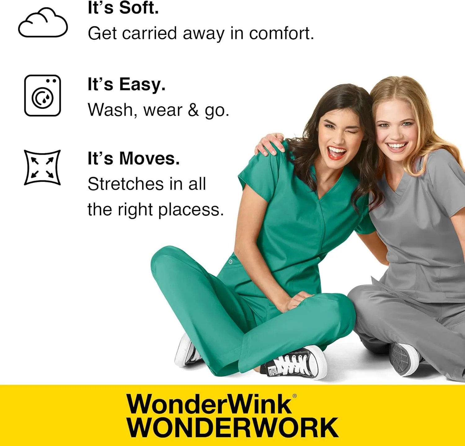 WonderWink Women's V-Neck Top
