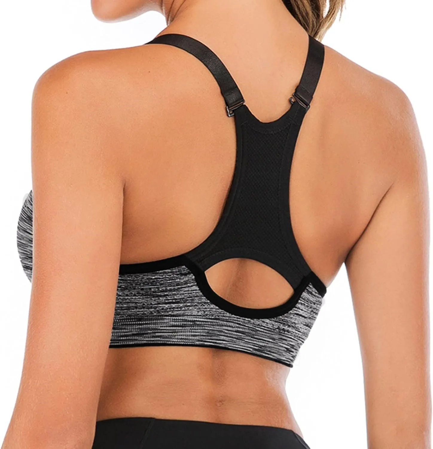 Workout Bras for Women Seamless Support Sports Bra with Breathable Fabric and Full Coverage for Yoga Running Fitness