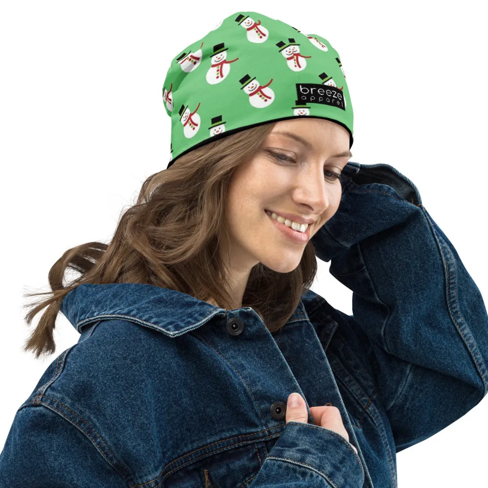 'World of Snowmen' beanie