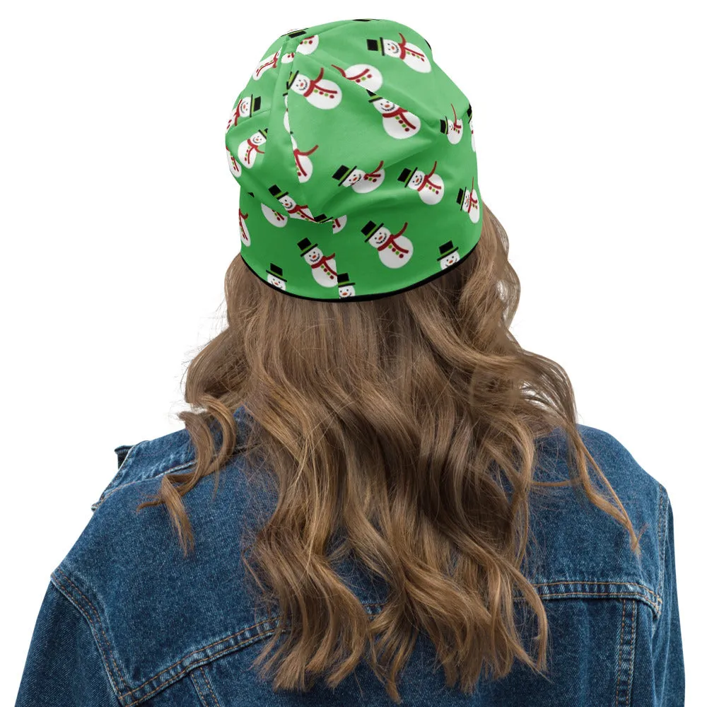 'World of Snowmen' beanie