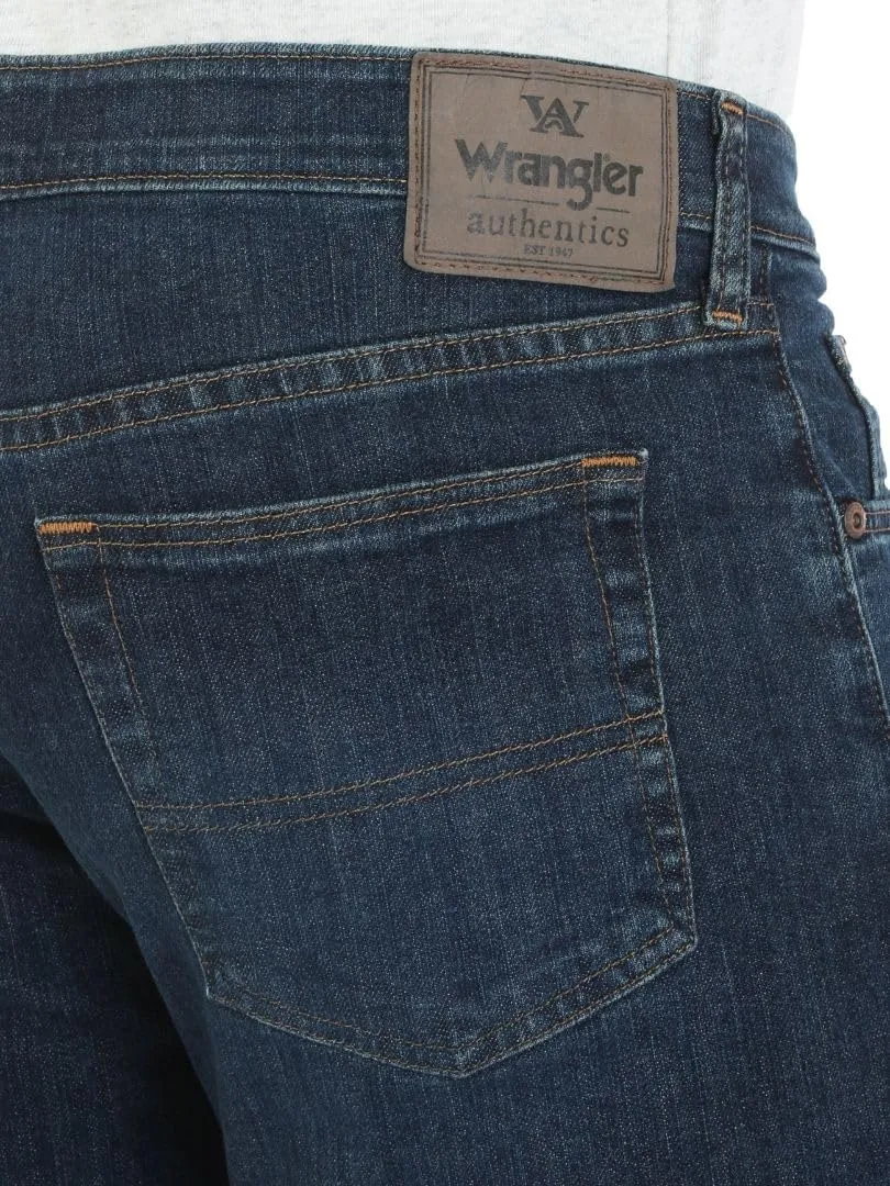 Wrangler Authentics Men's Comfort Flex Waist Relaxed Fit Jean