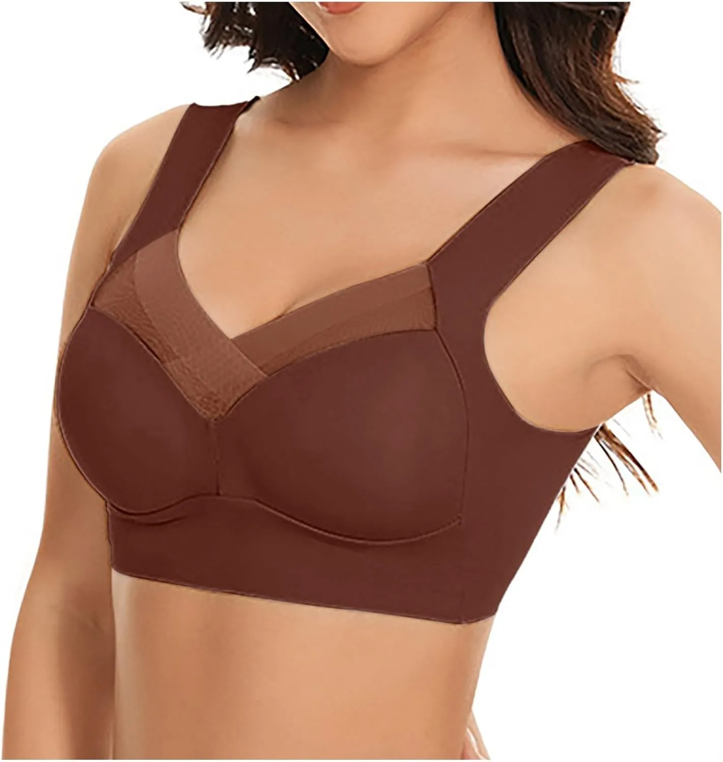 Zenchic Bra - Seamless Sexy Push up Wireless Bra,Lysine Charm Bras,Ice Silk Posture Correcting Sports Bras