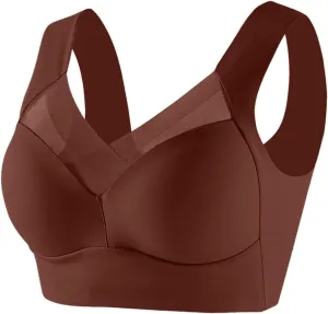 Zenchic Bra - Seamless Sexy Push up Wireless Bra,Lysine Charm Bras,Ice Silk Posture Correcting Sports Bras