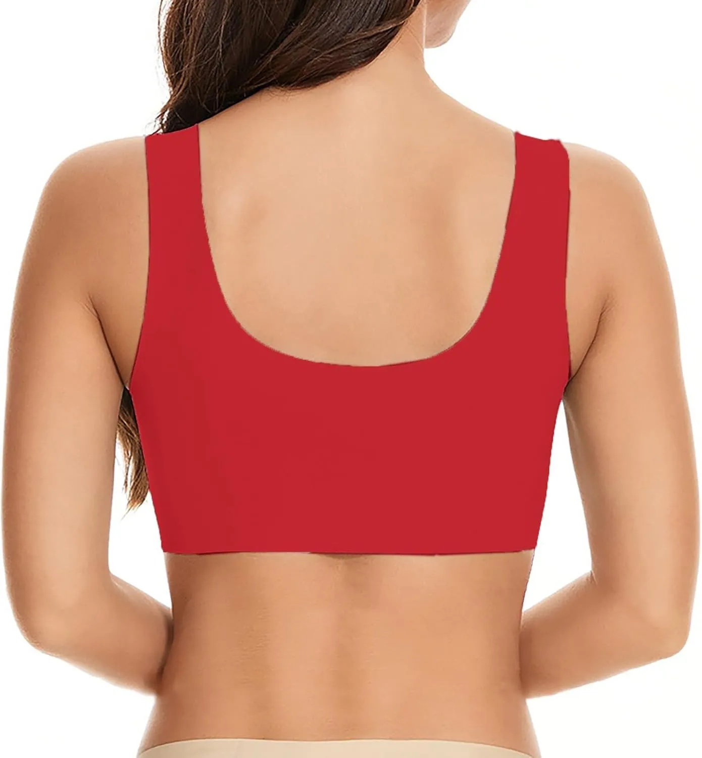 Zenchic Bra - Seamless Sexy Push Up Wireless Bras, Posture Correcting Bras for Senior, Ice Silk Gathering Bra