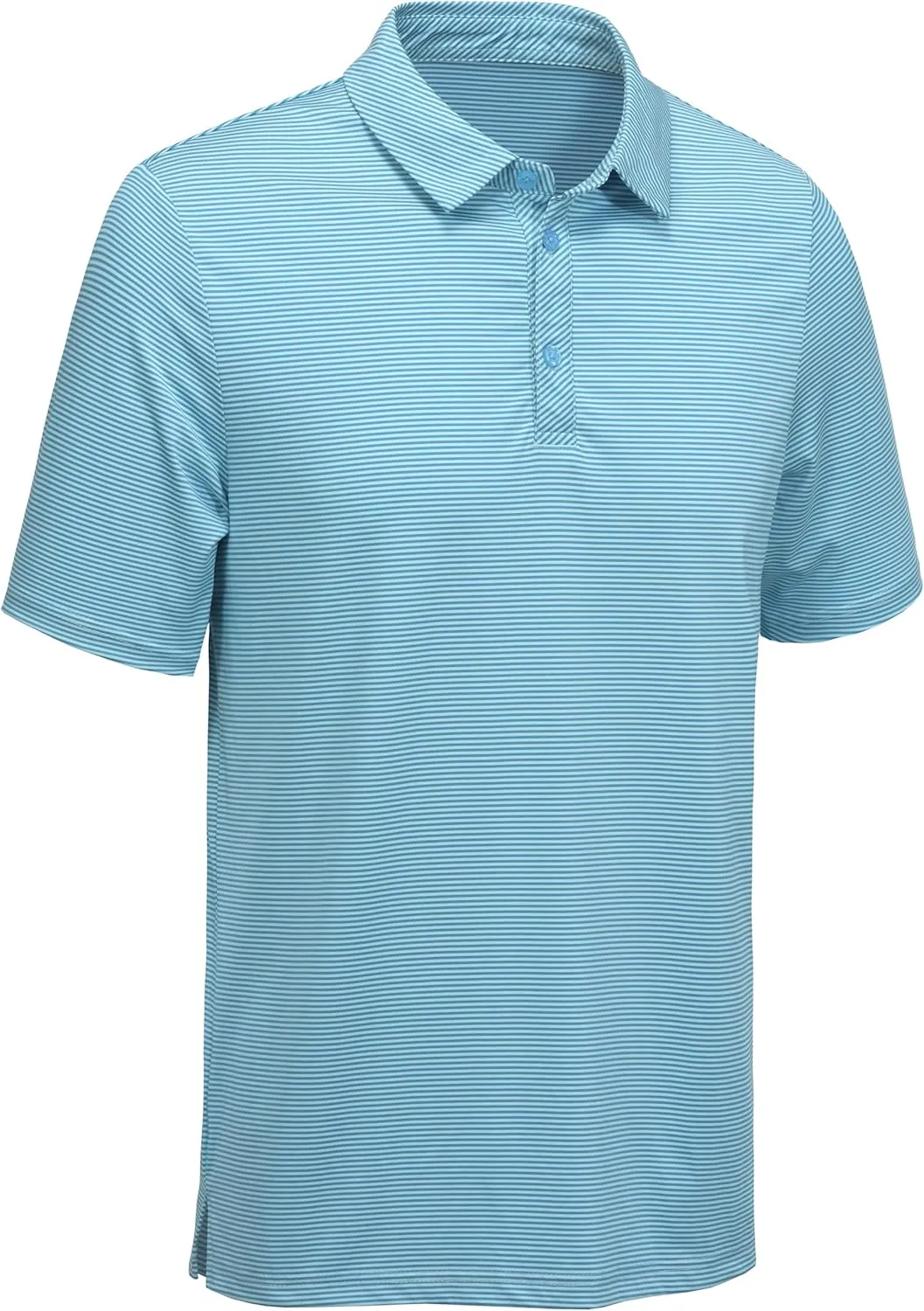 ZTN Mens Polo Shirts - Summer UV50  Moisture Wicking Golf Shirts Quick-Dry Sports Polo Shirts Activewear